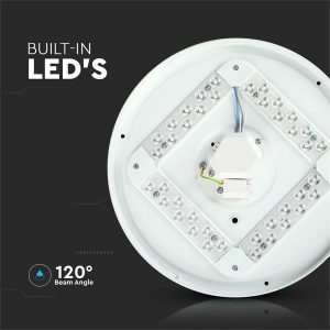 V-TAC LED stropna lampa 24w 3u1 - milky - Slika 3