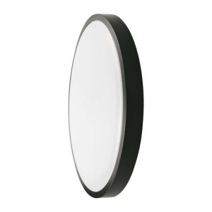 V-TAC LED okrugla stropna lampa s crnim obrubom 18W 4000K IP44 SKU 7634 - Slika 1